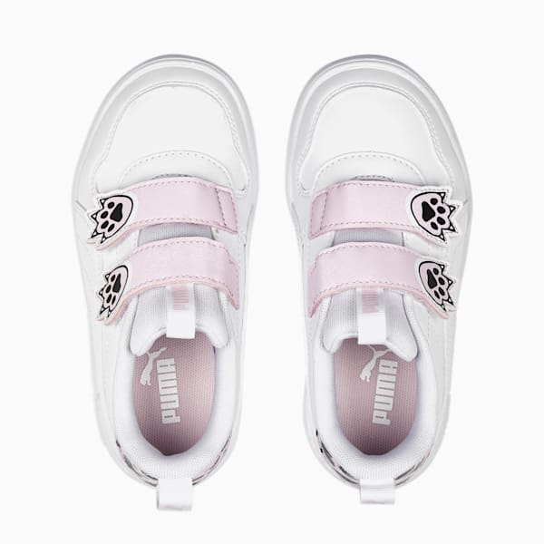Multiflex Mates V Kids' Sneakers, PUMA White-PUMA White-Pearl Pink, extralarge-IDN