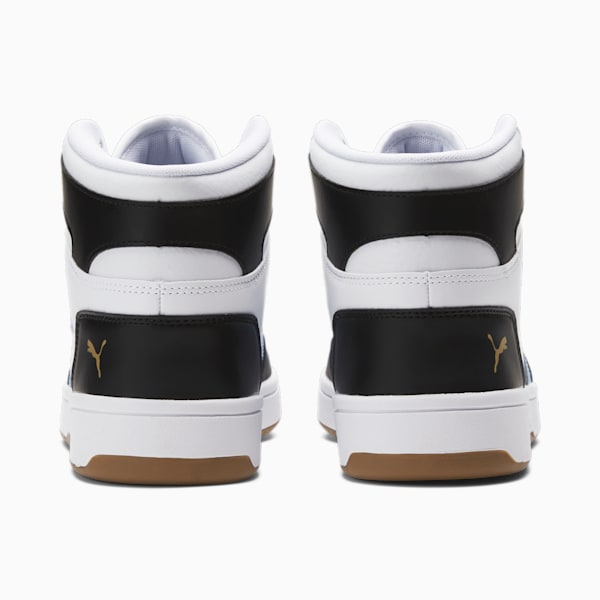 Rebound LayUp Dual Sneaker , PUMA Black-Team Light Blue-Puma Team Gold, extralarge