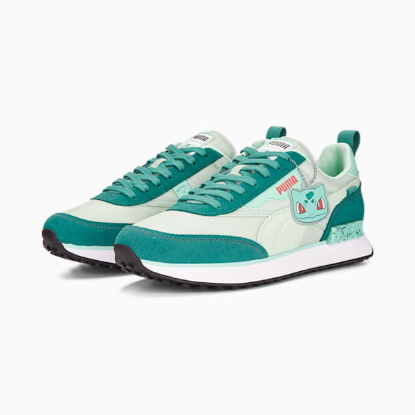 PUMA x POKÉMON Future Rider Bulbasaur Sneakers, Mist Green-Ivy, extralarge