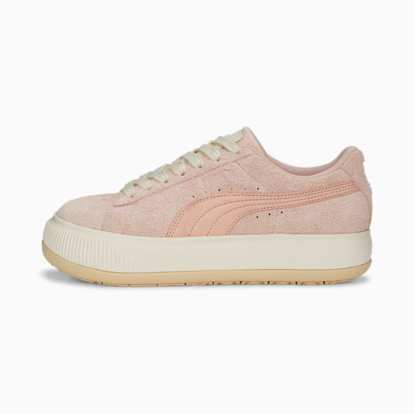 Suede Mayu Thrifted Women's Sneakers, Rose Dust-Pristine, extralarge-IND