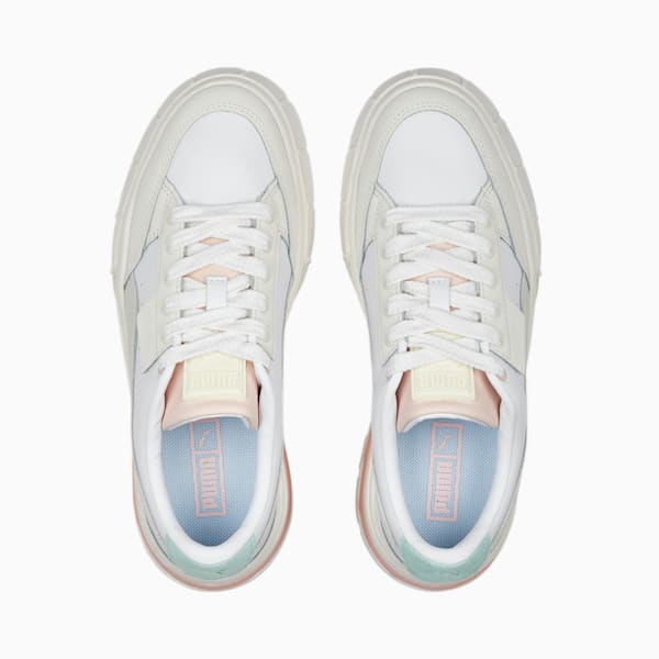 Sneakers Mayze Stack Luxe Femme, PUMA White-Marshmallow, extralarge