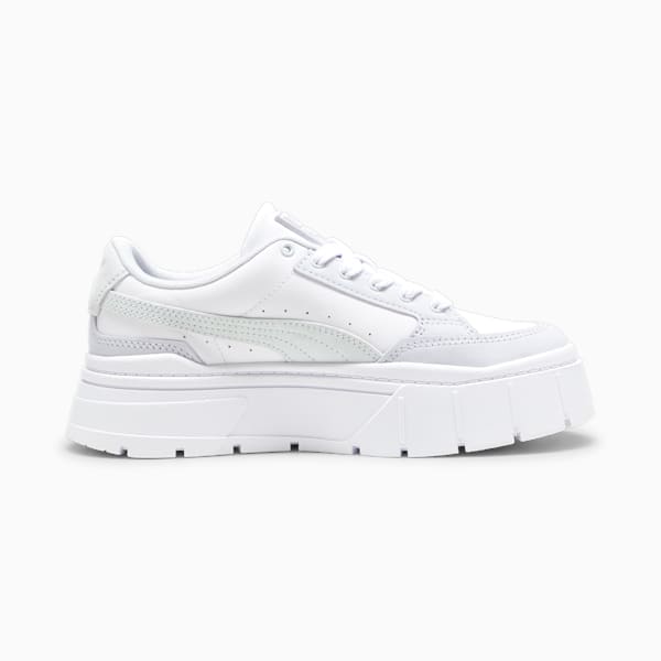 ウィメンズ メイズ スタック リュクス スニーカー, PUMA White-Silver Mist, extralarge-JPN