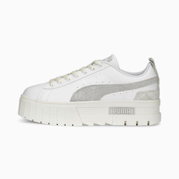 Mayze Thrifted Women's Sneakers, PUMA White, extralarge-AUS