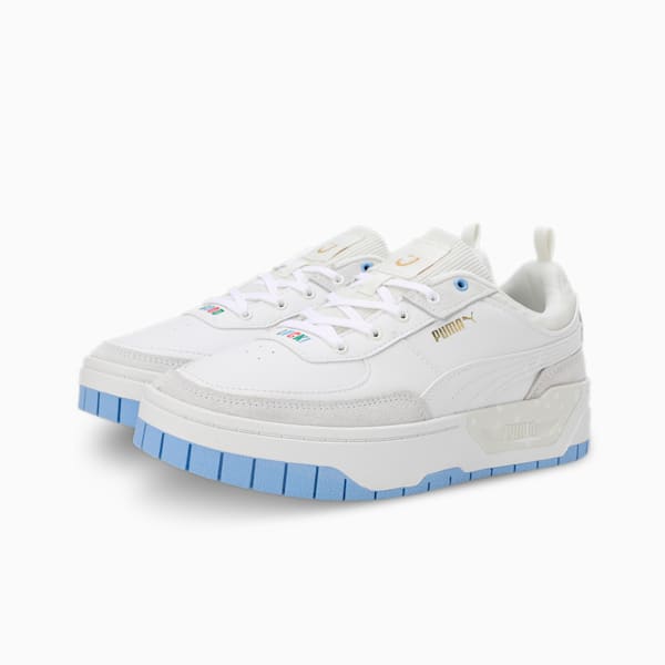 Cali Dream Lucky Charm Women's Sneakers, PUMA White-Warm White-Day Dream, extralarge-IND