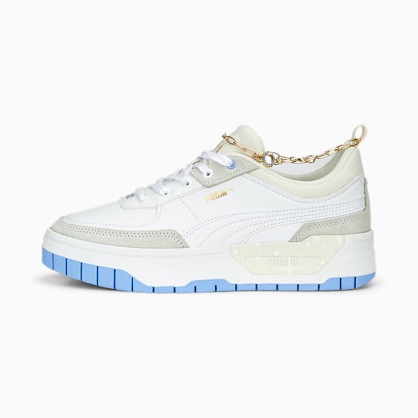 Cali Dream Lucky Charm Women's Sneakers, PUMA White-Warm White-Day Dream, extralarge-AUS