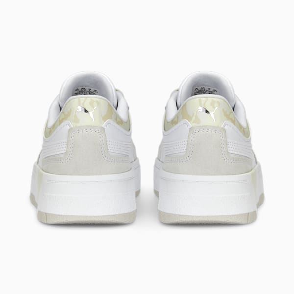 ウィメンズ CALI ドリーム カモ スニーカー, PUMA White-Feather Gray