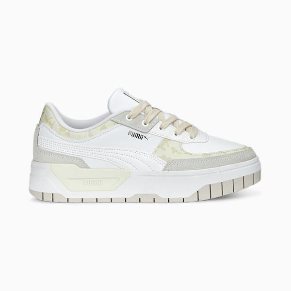 ウィメンズ CALI ドリーム カモ スニーカー, PUMA White-Feather Gray