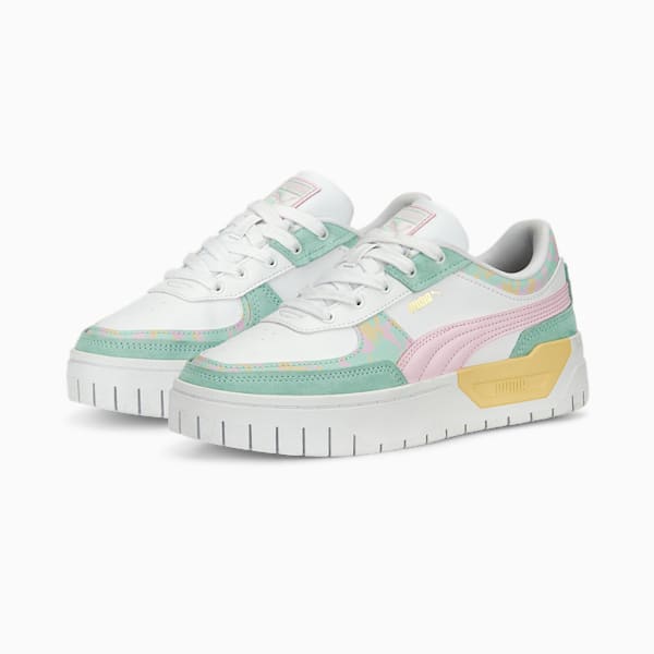 Zapatos deportivos Cali Dream Camo para mujer , PUMA White-Pearl Pink