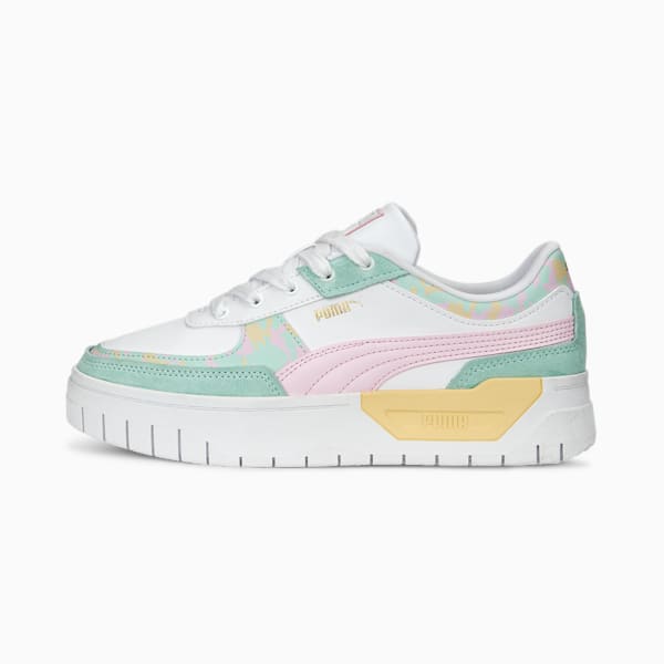 Zapatos deportivos Cali Dream Camo para mujer , PUMA White-Pearl Pink