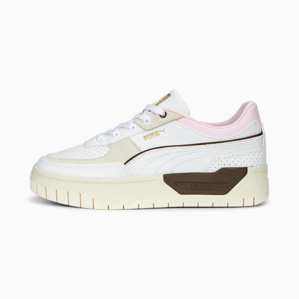 Sneakers Cali Dream Preppy Femme, PUMA White-Warm White-Pearl Pink, extralarge