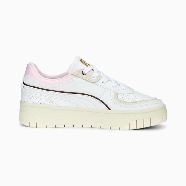 Cali Dream Preppy Women's Sneakers, PUMA White-Warm White-Pearl Pink, extralarge-IND