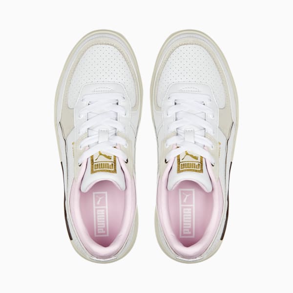 Cali Dream Preppy Women's Sneakers, PUMA White-Warm White-Pearl Pink, extralarge