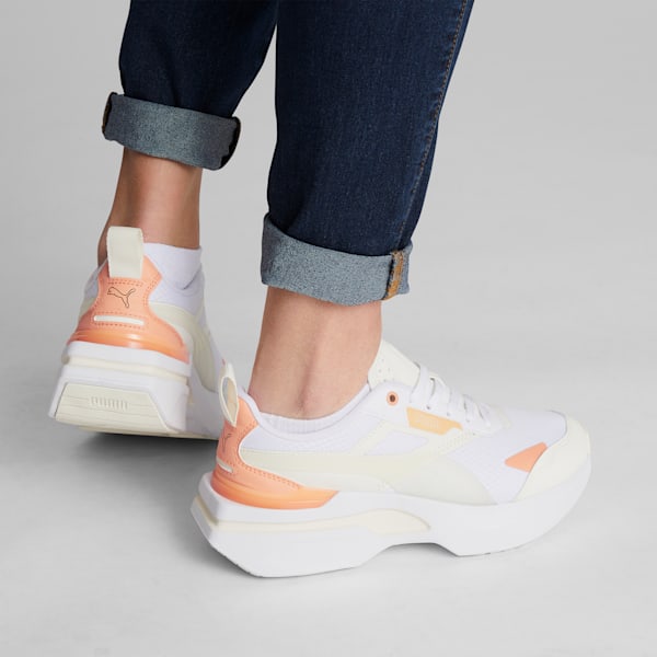 Sneakers techniques Kosmo Rider Femme, PUMA White-Warm White, extralarge