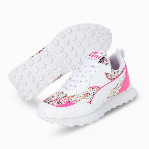 Rider FV Artisan Women's Sneakers, PUMA White-Ravish, extralarge-IND