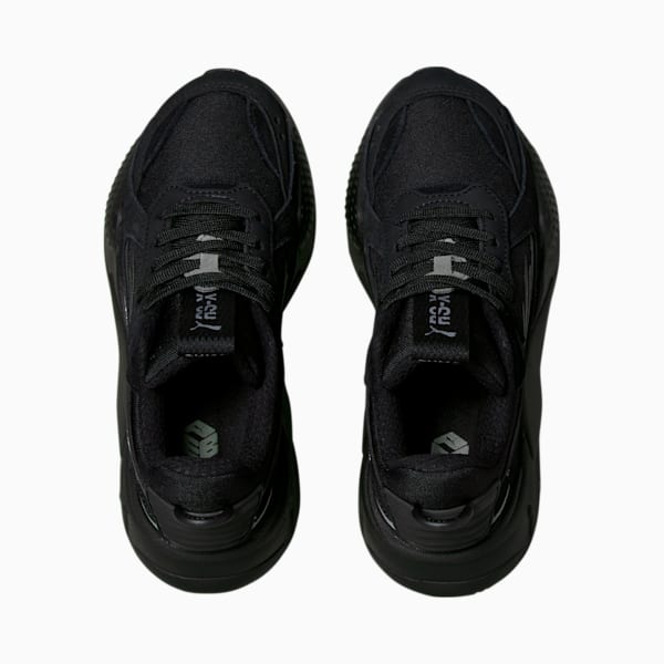 Zapatos deportivos RS-X Blackout para niño grande, PUMA Black-CASTLEROCK
