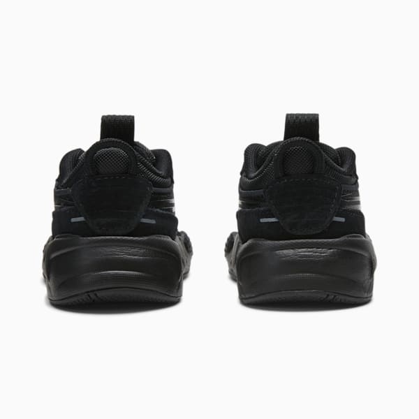 RS-X Blackout Toddler's Shoes, PUMA Black-CASTLEROCK