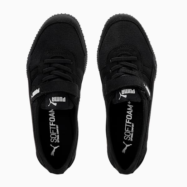Bella V MU Women's Sneakers, Puma Black-Puma White, extralarge-IND
