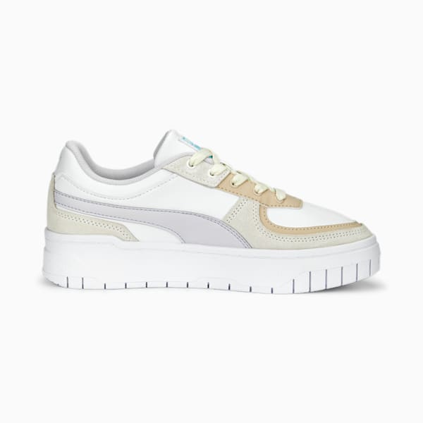 Zapatos deportivos Cali Dream Brighter Days para mujer, PUMA White-Granola-Spring Lavender, extralarge