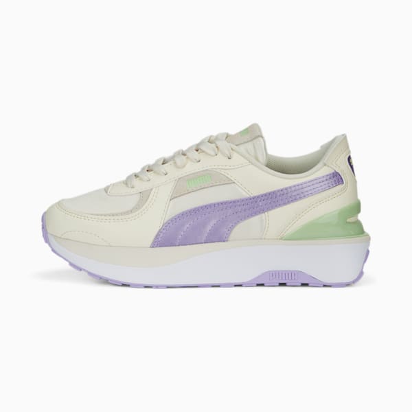 Cruise Rider NU Satin Women's Sneakers, PUMA White-Pristine, extralarge-IND