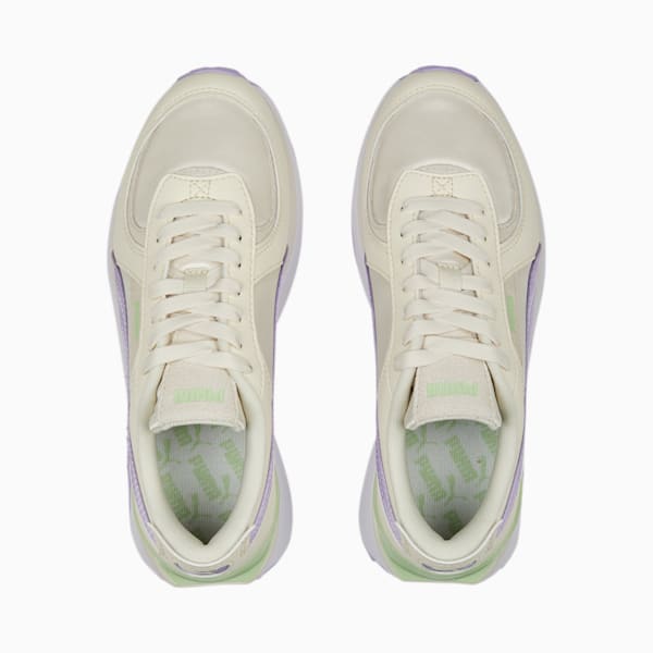 Cruise Rider NU Satin Women's Sneakers, PUMA White-Pristine, extralarge-IND