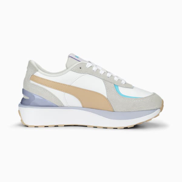 Cruise Rider Brighter Days NU Women's Sneakers, PUMA White-Hero Blue, extralarge
