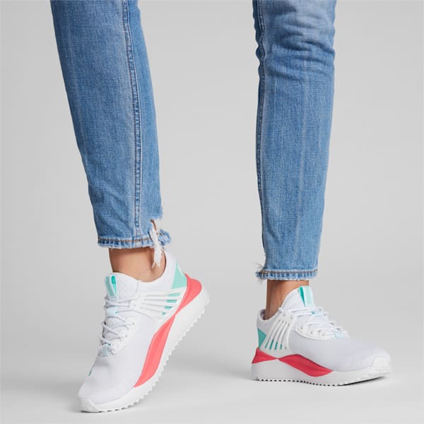 Pacer Future Women's Sneakers, PUMA White-Mint-Loveable, extralarge