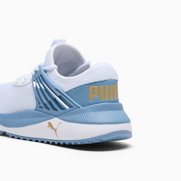 Tenis para mujer Pacer Future, PUMA White-Zen Blue-Puma Team Gold, extralarge