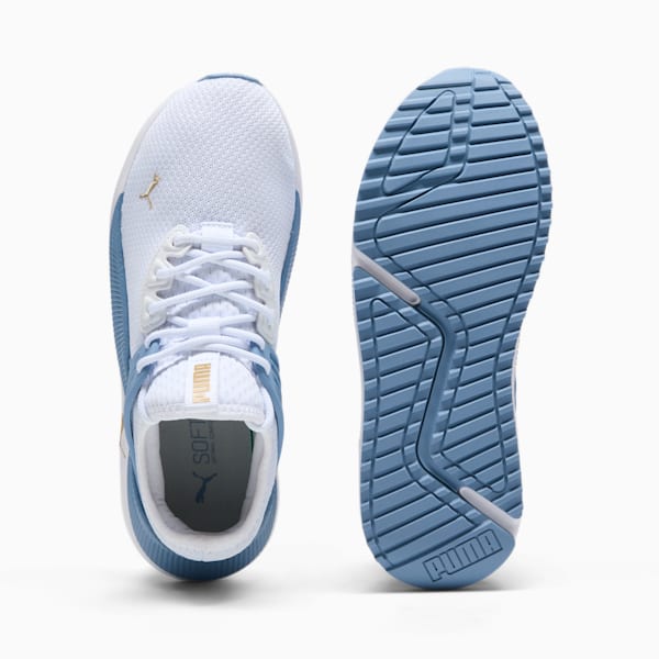 Pacer Future Women's Sneakers, PUMA White-Zen Blue-Puma Team Gold, extralarge