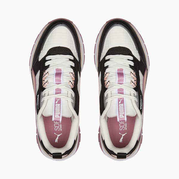 R78 Trek Women's Sneakers, Vaporous Gray-Rose Quartz-Puma Black, extralarge