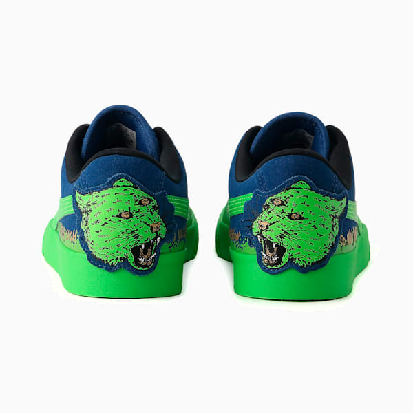 ユニセックス スケートボード PUMA x HIROTTON スウェード スニーカー I, Limoges-Fluo Green, extralarge-JPN