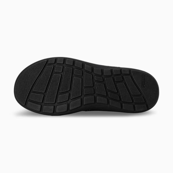 SOFTRIDE Sunny Lux Women's Flip Flops, Puma Black-Puma Team Gold, extralarge-IND
