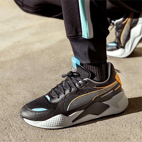 RS-X 3D Sneakers, PUMA Black-Harbor Mist, extralarge-IND