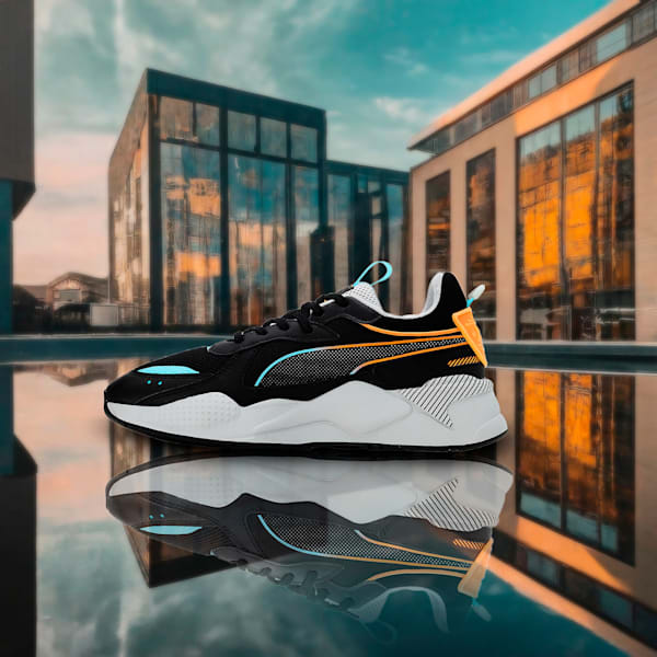 RS-X 3D Sneakers, PUMA Black-Harbor Mist, extralarge-IND