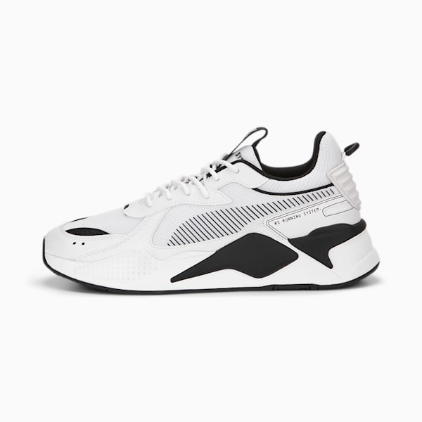 Black and white pumas shoes cheap