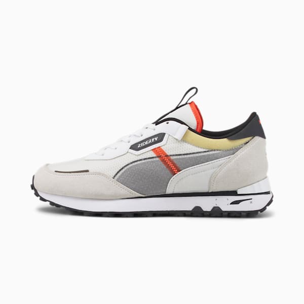 Rider FV X-Ray Sneakers, PUMA White-PUMA Black, extralarge-IND