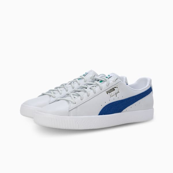 Clyde SOHO (NYC) Men's Sneakers, PUMA White-PUMA Black, extralarge-IND