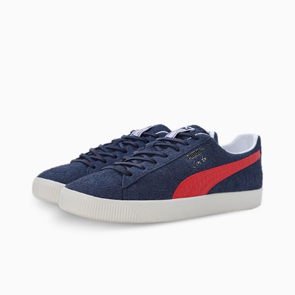 Clyde SOHO London Edition Sneakers, Frosted Ivory-New Navy, extralarge-IND
