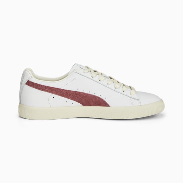 Clyde Base Unisex Sneakers, PUMA White-Wood Violet-Puma Team Gold, extralarge-IND