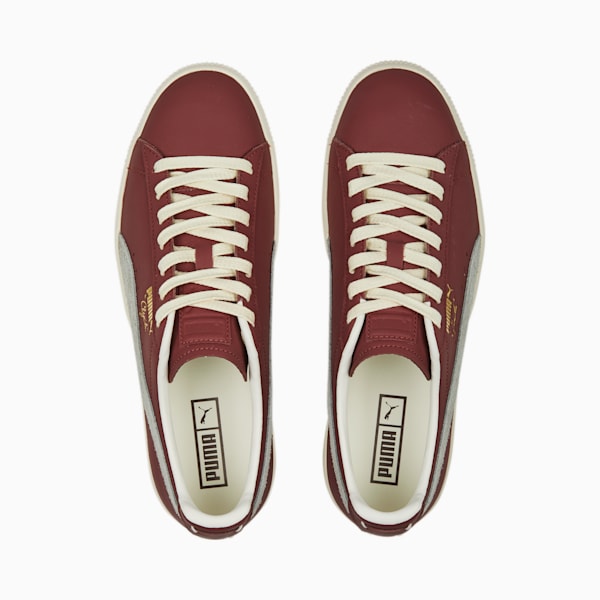 Clyde Base Sneakers, Wood Violet-Frosted Ivory-Puma Team Gold, extralarge-IND