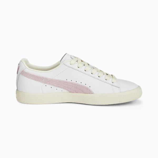 Clyde Base Unisex Sneakers, PUMA White-Pearl Pink-Puma Team Gold, extralarge-IND