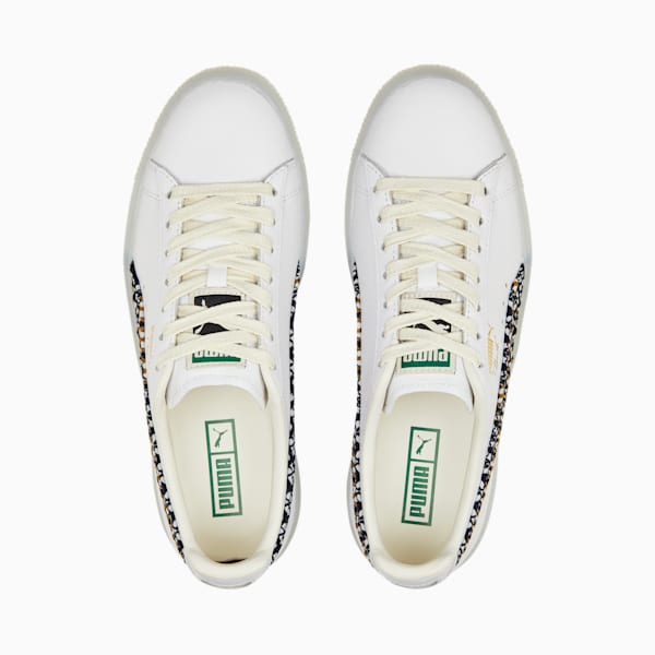 Sneakers Clyde Summer Breeze Femme, PUMA White-Frosted Ivory, extralarge