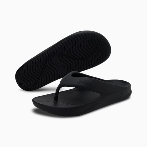 Wave Flip Res Flip-Flops, PUMA Black, extralarge-IND