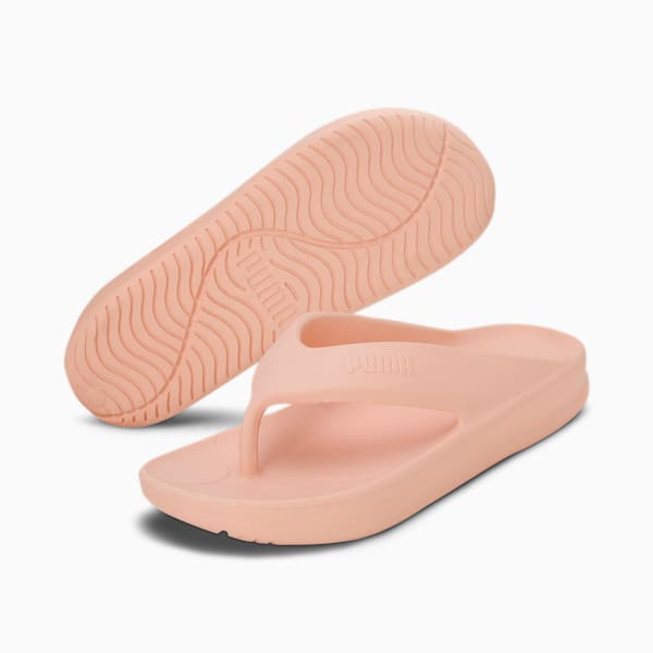 Wave Flip Res Unisex Flipflops, Tropical Peach