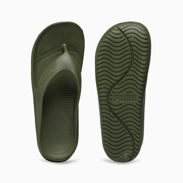 Wave Flip-Flops, Covert Green, extralarge-IND
