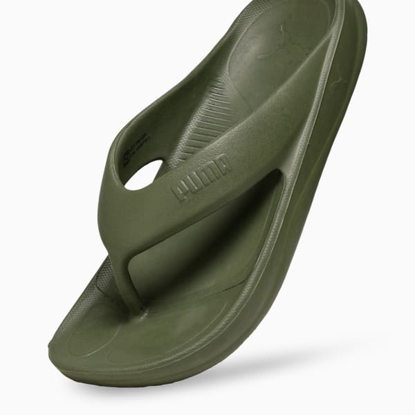 Wave Flip-Flops, Covert Green, extralarge-IND