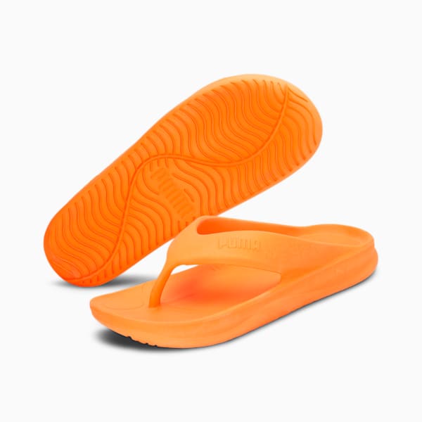 Wave Flip Res Unisex Flip-Flops, Neon Citrus, extralarge-IND