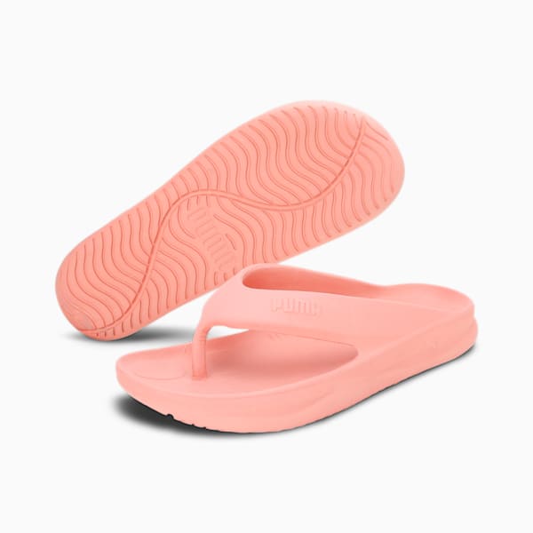 Wave Flip Res Unisex Flip-Flops, Rosette, extralarge-IND