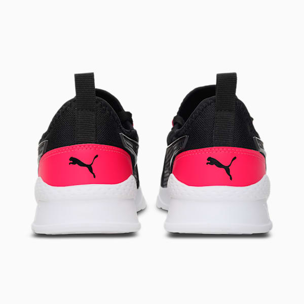 Crafty Women's Sneakers, PUMA Black-BRIGHT ROSE, extralarge-IND