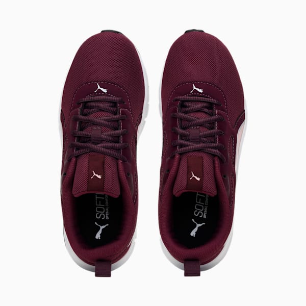 Puma Flexfly Mesh Women's Shoes, Grape Wine-Arctic Ice-Chalk Pink