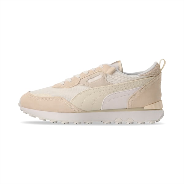 ユニセックス ライダー FV レトロ リウィンド スニーカー, PUMA White-Warm White-Vapor Gray, extralarge-JPN